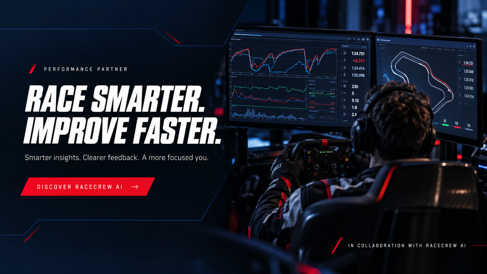 Sim racing telemetry and driver development